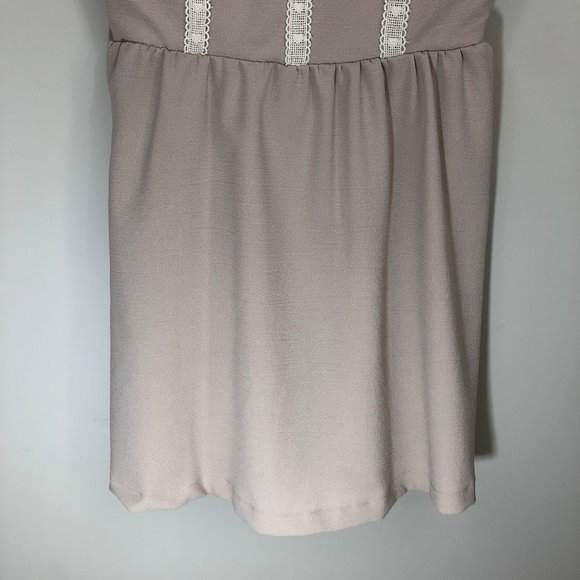 Max and Riley Cream Beige‎ Dress L - Picture 3 of 7